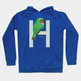 H is for Hummingbird Hoodie